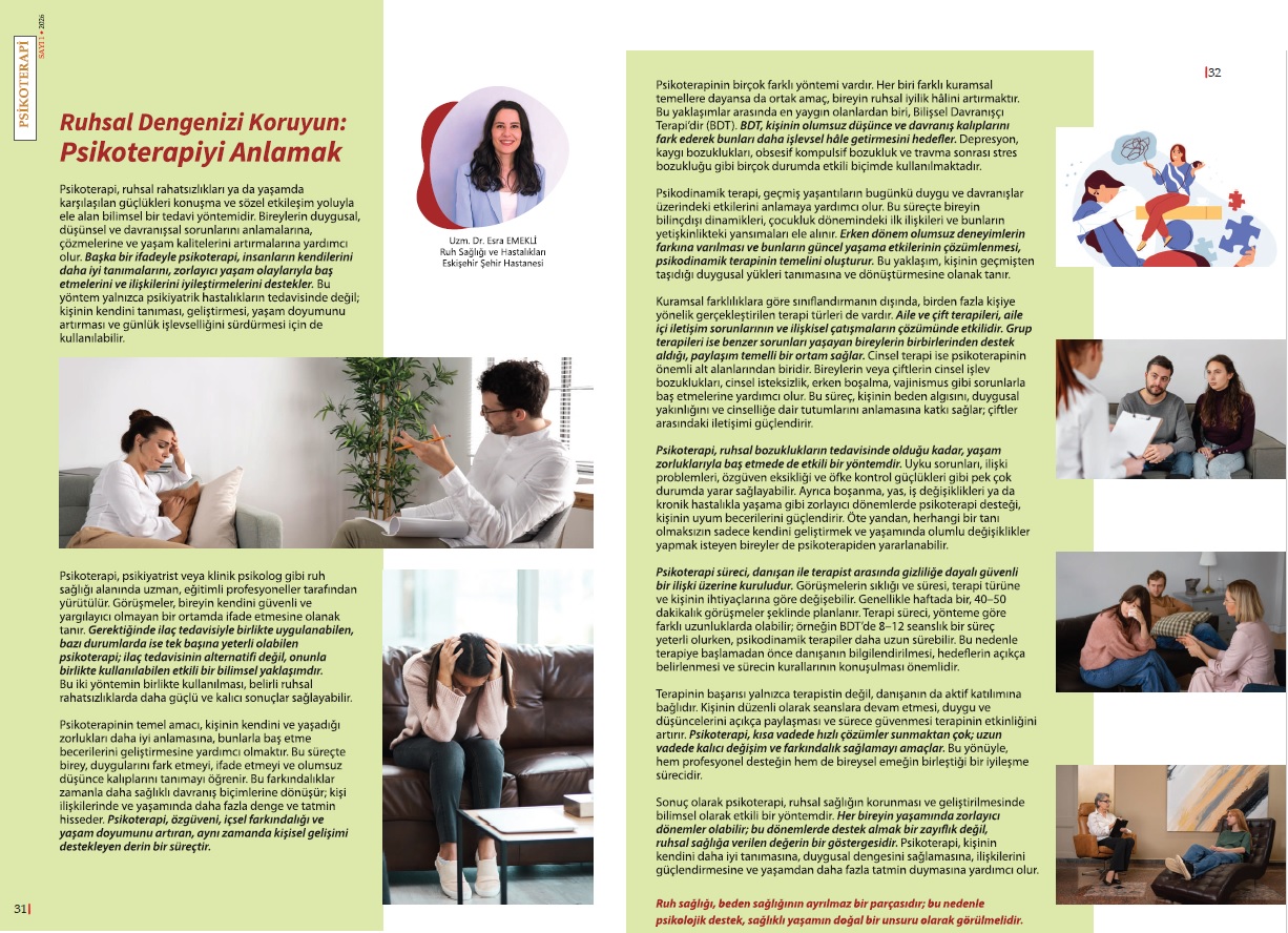 Ruhsal Dengenizi Koruyun